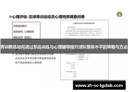 青训教练如何通过系统训练与心理辅导提升球队整体水平的策略与方法 青训教练如何通过系统训练与心理辅导提升球队整体水平的策略与方法